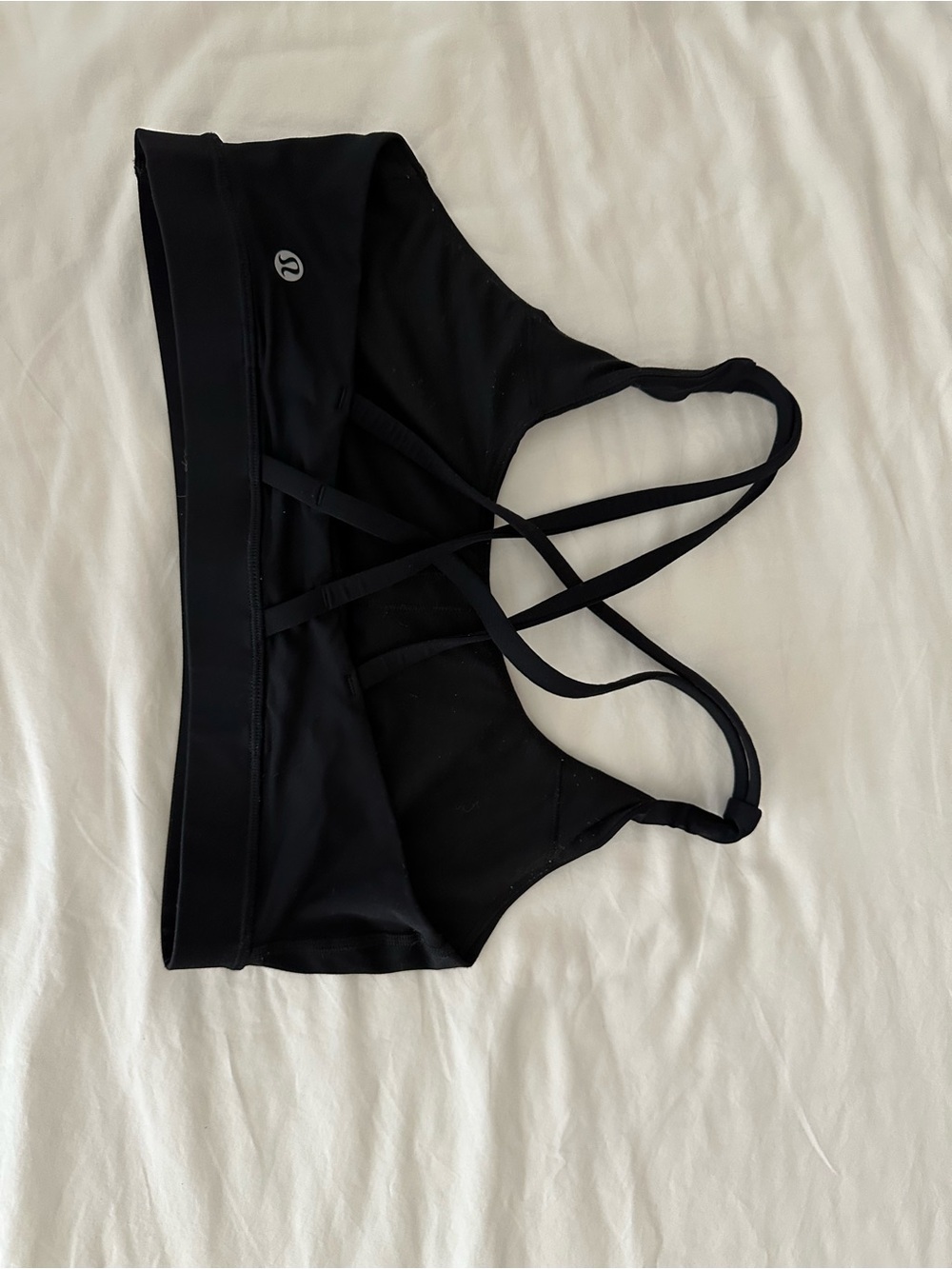 lululemon athletica Black Strappy Sports Bra